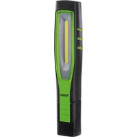 Draper COB/SMD LED Rechargeable Inspection Lamp, 10W, 1,000 Lumens, Green