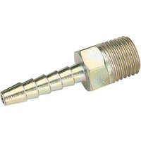 Draper 1/4" BSP Taper 3/16" Bore PCL Male Screw Tailpiece (Sold Loose)