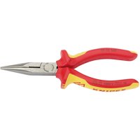 Knipex 25 08 160UKSBE VDE Fully Insulated Long Nose Pliers, 160mm
