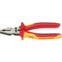 Knipex 02 08 180UKSBE VDE Fully Insulated High Leverage Combination Pliers, 180mm