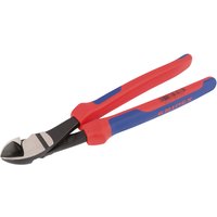 Knipex 74 22 250 High Leverage Diagonal Side Cutter with 12° Head, 250mm
