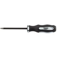 Draper Expert Square Recess Soft Grip Security Screwdriver, S3 x 100mm