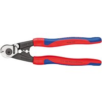 Knipex 95 62 190 Forged Wire Rope Cutters with Heavy Duty Handles, 190mm