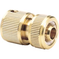 Draper Expert Brass Garden Hose Connector, 1/2"