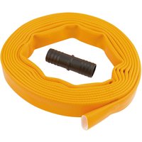 Draper Layflat Hose with Adaptor, 5m x 25mm