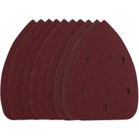 Draper Detail Sanding Sheets with Hook and Loop, 140mm, 120 Grit, SSD2 (Pack of 10)