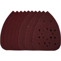 Draper Detail Sanding Sheets with Hook and Loop, 140mm, Assorted Grit, SSD3 (Pack of 10)