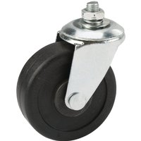 Draper Solid Rubber Castor Wheel, 70mm