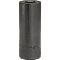 Draper Expert Deep Impact Socket, 1/2" Sq. Dr., 21mm (Sold Loose)