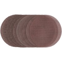 Draper Expert Mesh Sanding Discs, 125mm, Assorted Grit - 80G, 120G, 180G, 240G (Pack of 10)