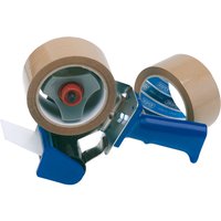 Draper Hand-Held Packing Security Tape Dispenser Kit, 2 x Reels of Tape