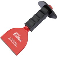 Draper Redline Brick Bolster with Hand Guard, 100 x 220mm