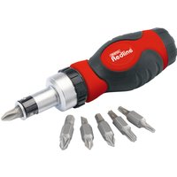 Draper Redline Ratcheting Screwdriver and Bit Set (6 Piece)