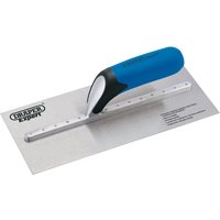 Draper Expert Soft Grip Stainless Steel Plastering Trowel, 280mm