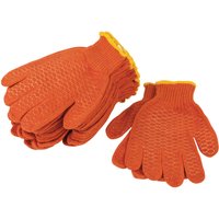 Draper Non-Slip Work Gloves, Extra Large (Pack of 10)