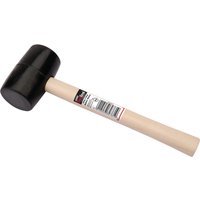 Draper Redline Rubber Mallet with Hardwood Shaft