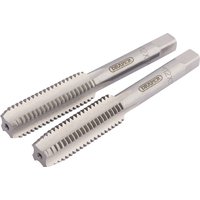 Draper Coarse Hand Taps Taper and Plug, 12mm