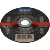 Draper DPC Metal Cutting Disc, 100 x 2.5 x 16mm