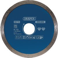 Draper Continuous Diamond Blade, 115mm