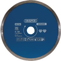 Draper Continuous Diamond Blade, 180mm