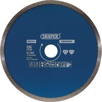 Draper Continuous Diamond Blade, 200mm