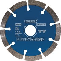 Draper Segmented Diamond Blade, 125mm