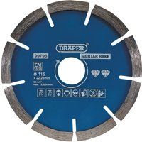 Draper Mortar Raking Diamond Blade, 115mm