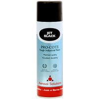 Pro-Cote Jet Black Spray Paint 500ml