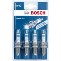 Bosch 0242230806 Spark Plug (Set of 4) (FQR8LEU2)