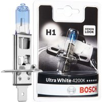 Bosch H1 12V 55W Ultra White Performance Upgrade Car Headlight Bulb Single