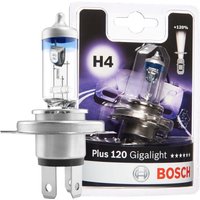 Bosch H4 12V 60/55W Plus 120 Gigalight Performance Upgrade Car Headlight Bulb Single