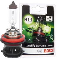 Bosch H11 12V 55W Longlife Daytime Performance Upgrade Car Headlight & Fog Light Bulb Single