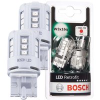 Bosch W21/5W 12V 2.5W LED Retrofit Car Multi-Fit Bulbs Twin Pack