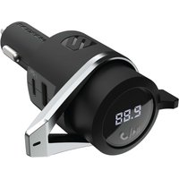 Scosche 12W Fast Charge Bluetooth FM Hands-Free Car Kit