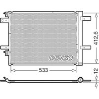 Denso DCN21036 Air Conditioning Condenser