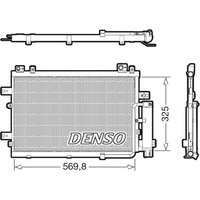 Denso DCN41030 Air Conditioning Condenser