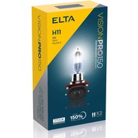 ELTA VisionPRO H11 150% 12V 55W Performance Upgrade Bulb (Twin Pack)