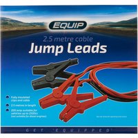 Equip 200 Amp Petrol Engine Jump Leads 2.5m