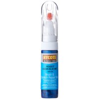 Hycote Touch Up Colour Paint Brush Peugeot Aegean Blue Metallic 12.5ml