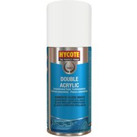 Hycote Domestic White Double Acrylic Spray Paint 150ml
