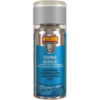 Hycote Volkswagen Diamond Silver Metallic Double Acrylic Spray Paint 150ml