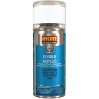 Hycote Volkswagen Candy White Double Acrylic Spray Paint 150ml