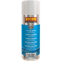 Hycote Gloss White Spray Paint 400ml