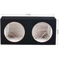 In Phase BX212S Double 12" Sealed Subwoofer Enclosure