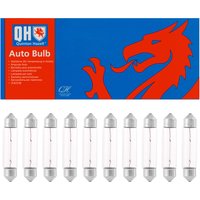 Quinton Hazell C10W 12V Car Interior Light Bulbs 10 Pack