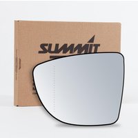 Summit ASRG-1043BH Replacement Wide Angle Mirror Glass with Heated Backing Plate LHS