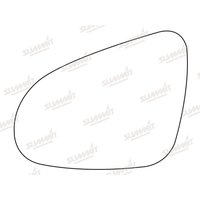 Summit ASRG-1133 Replacement Stick-On Wide Angle Mirror Glass LHS