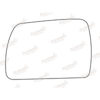 Summit ASRG-869BH Replacement Wide Angle Mirror Glass with Heated Backing Plate LHS