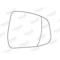 Summit ASRG-959 Replacement Stick-On Wide Angle Mirror Glass RHS