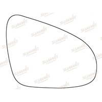 Summit SRG-1132 Replacement Stick-On Standard Mirror Glass RHS